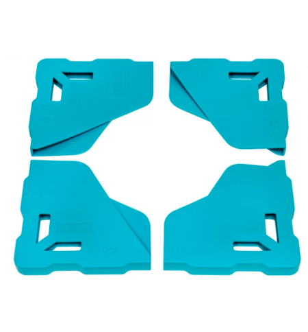 Protection d’angle pour carrelage 8-10 mm BIHUI – Lot de 4 pièces
