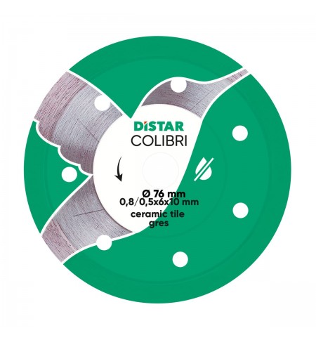 Disque de coupe diamanté MasterCUT Ø 76 mm – DISTAR
