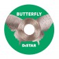 Disque de coupe diamanté Ø 45 mm DISTAR BUTTERFLY 0.6mm pour meuleuse Proxxon LHW