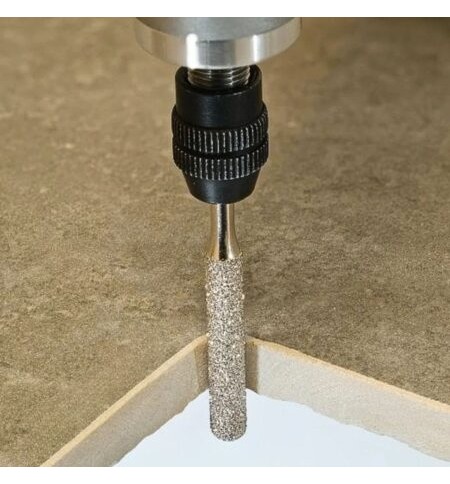Tige de fraisage diamantées Ø5 mm - Lot de 2 piéces