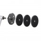 Click-Lock 50 – Support magnétique Ø50 mm avec 3 plateaux interchangeables