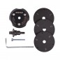 Click-Lock 50 – Support magnétique Ø50 mm avec 3 plateaux interchangeables