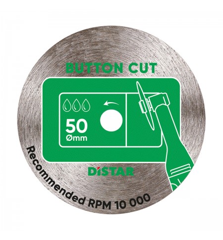Disque de coupe diamanté DISTAR ButtonCut Ø 50 mm