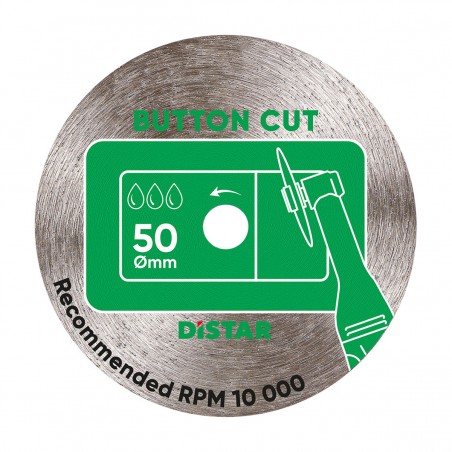 Disque de coupe diamanté DISTAR ButtonCut Ø 50 mm