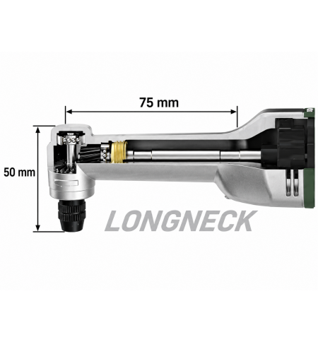 Perceuse angulaire à col long PROXXON LWB/BL – Moteur Brushless 250 W à vitesse variable