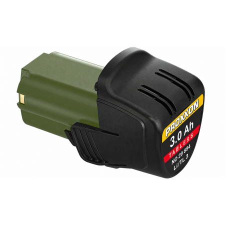 Batterie lithium-ion Li/TL3 Tabless PROXXON 10.8V - 3 Ah