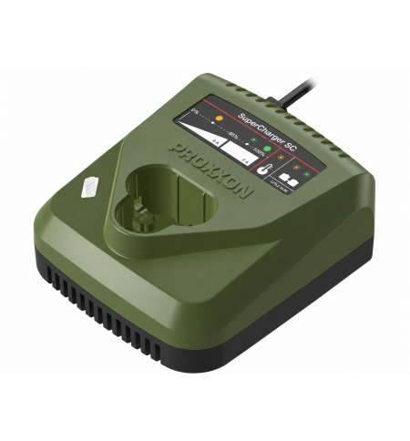 Chargeur ultra-rapide PROXXON SuperCharger SC 29882 – 10,8 V / 8 A pour batterie Tabless