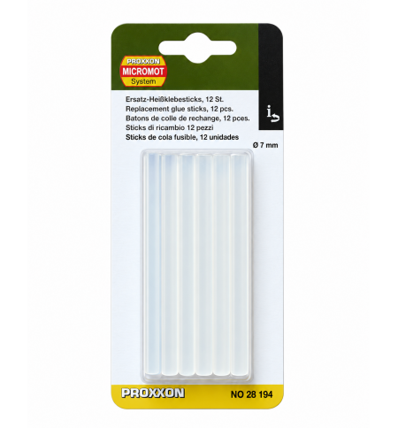 Proxxon Bâtons de colle Ø 7 mm