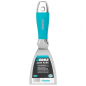 Spatule souple en acier inoxydable BIHUI – Conception monobloc – 75 mm
