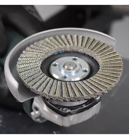 Disque de ponçage diamanté à lamelles 115 mm DISTAR PRO FLAP – Grain 120