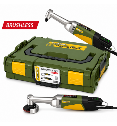 Set PROXXON LHW/BL + LWB/BL à col long Brushless 250 W en L-BOXX