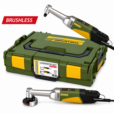 Set PROXXON LHW/BL + LWB/BL à col long Brushless 250 W en L-BOXX