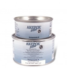 AKEPOX 5010 SET (A+B) 2,25 kg - Époxy Transparent-Laiteux colorable (collage et jointoiement)