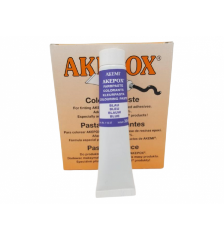 PATE COLORANTE AKEPOX - BLANC 30 ML - Bleu 30 ML