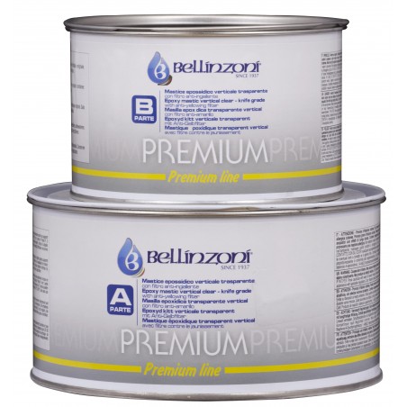 PREMIUM LINE (A+B) 1,5 kg – Époxy Haute Transparence colorable (collage et jointoiement)