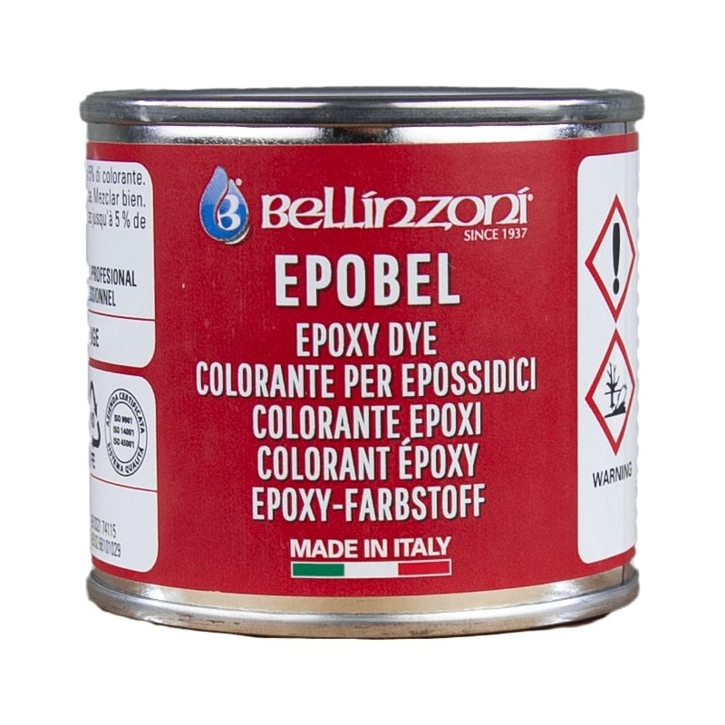 Colorant universel Epobel Bellinzoni – Rouge – Pot de 100 ml