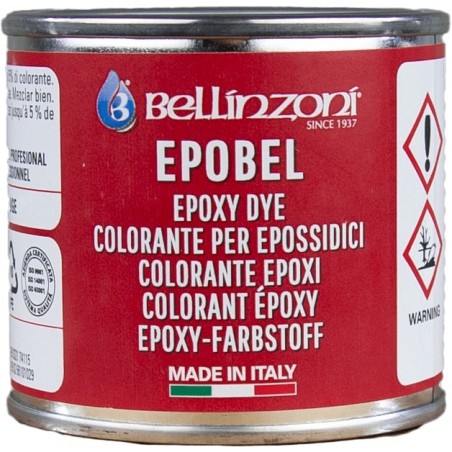 Colorant universel Epobel Bellinzoni – Rouge – Pot de 100 ml