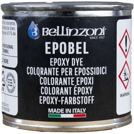Colorant universel Epobel Bellinzoni – Noir – Pot de 100 ml