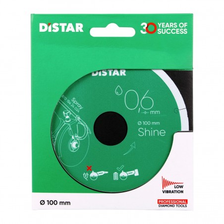 Disque de coupe diamanté 100 mm DISTAR SHINE