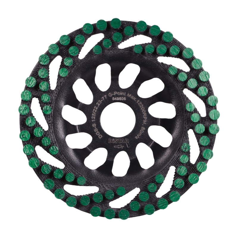 Disque de ponçage diamanté 125 mm DISTAR GREEN POINT