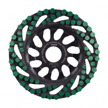 Disque de ponçage diamanté 125 mm DISTAR GREEN POINT