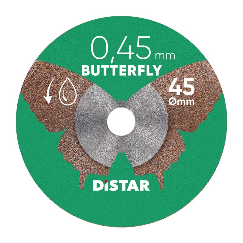 Disque de coupe diamanté 45 mm DISTAR NEW BUTTERFLY 0.45mm