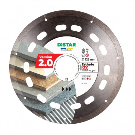 Disque de coupe diamanté 125 mm DISTAR ESTHETE 2.0