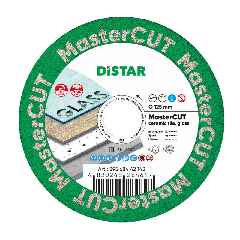 Disque de coupe diamanté MasterCUT Ø 125 mm – DISTAR