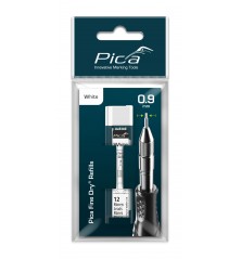 Mines de Recharge 0.9 mm Fine Dry – Blanc