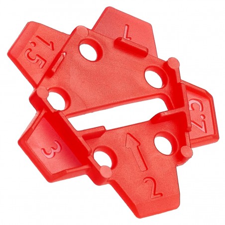 Croisillons de nivellement pour carrelage 1/1.5/2/2.5/3 mm – Pack de 50 pcs