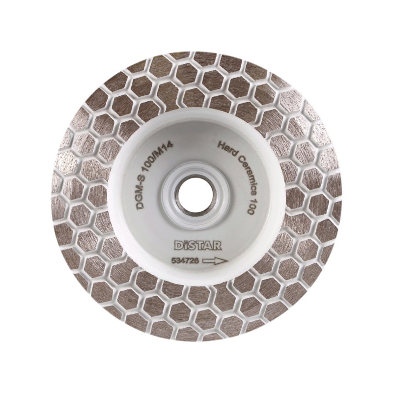 Disque de ponçage diamanté 100 mm / M14 HARD CERAMICS – grain 100