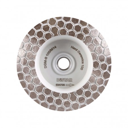 Disque de ponçage diamanté 100 mm / M14 HARD CERAMICS – grain 100