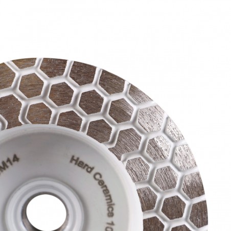 Disque de ponçage diamanté 100 mm / M14 HARD CERAMICS – grain 100