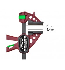 Serre-joint à serrage rapide PIHER Mini-Quick 30 cm