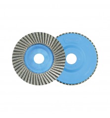 Meule à lamelles de ponçage diamanté 115 mm BIHUI - Grain 60