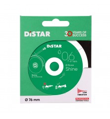 Disque de coupe diamanté 76 mm DISTAR SHINE