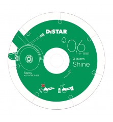 Disque de coupe diamanté 76 mm DISTAR SHINE