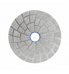 Tampon de ponçage à sec diamantés brasés Ø100 – Grain 50