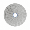 Tampon de ponçage à sec diamantés brasés Ø100 BIHUI – Grain 50
