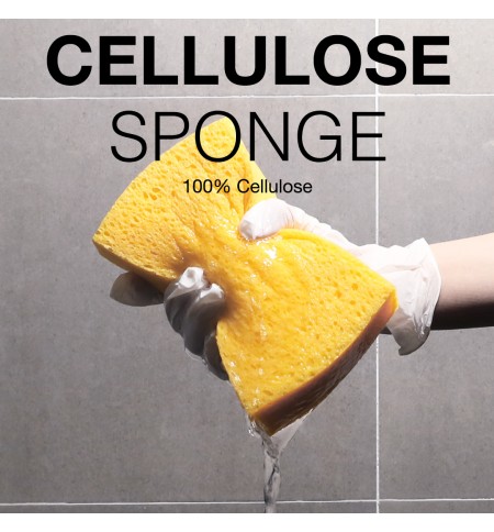 Éponge cellulose 165 × 110 × 50 mm – BIHUI | Idéale pour le nettoyage des joints époxy