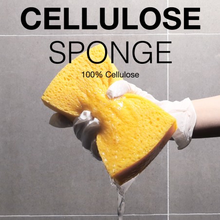 Éponge cellulose 165 × 110 × 50 mm – BIHUI | Idéale pour le nettoyage des joints époxy