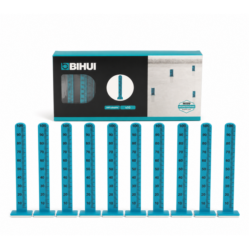 Repères de nivellement Bihui 0-100 mm – Boite de 100 pièces