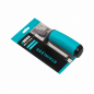 Mini peigne à colle en inox 6x6mm - format compact 160x115 mm