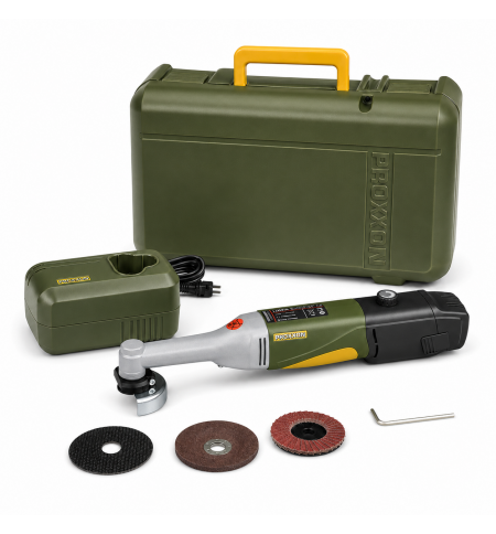 Meuleuse angulaire sans fil PROXXON LHW/A 10,8 V – Coffret avec batterie et chargeur