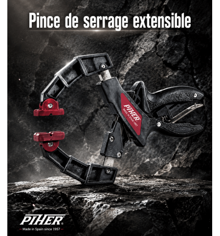 Pince de serrage prodressif