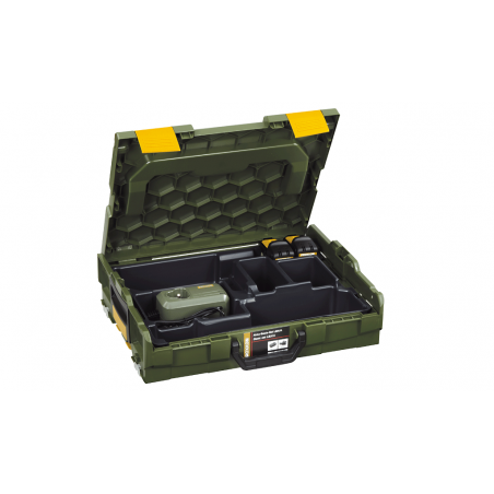 Coffret de transport Sortimo pour machine Proxxon - avec 2 batteries et 1 chargeur